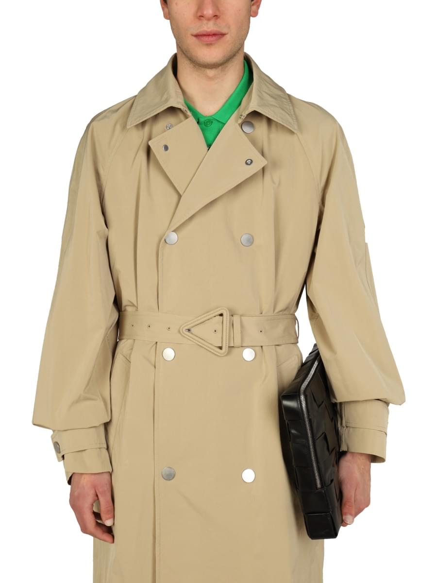 Bottega Veneta Men Nylon Trench Coat BOTTEGA VENETA