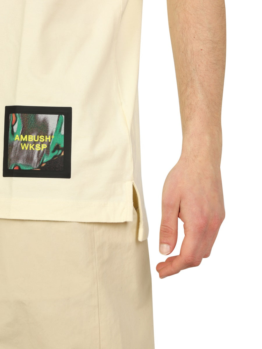 Ambush Men Logo Patch T-Shirt AMBUSH