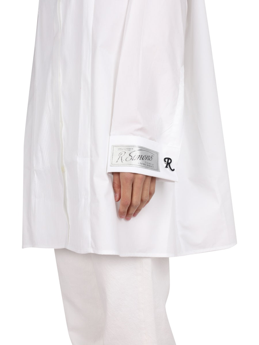 Raf Simons Women Logo Patch Shirt RAF SIMONS
