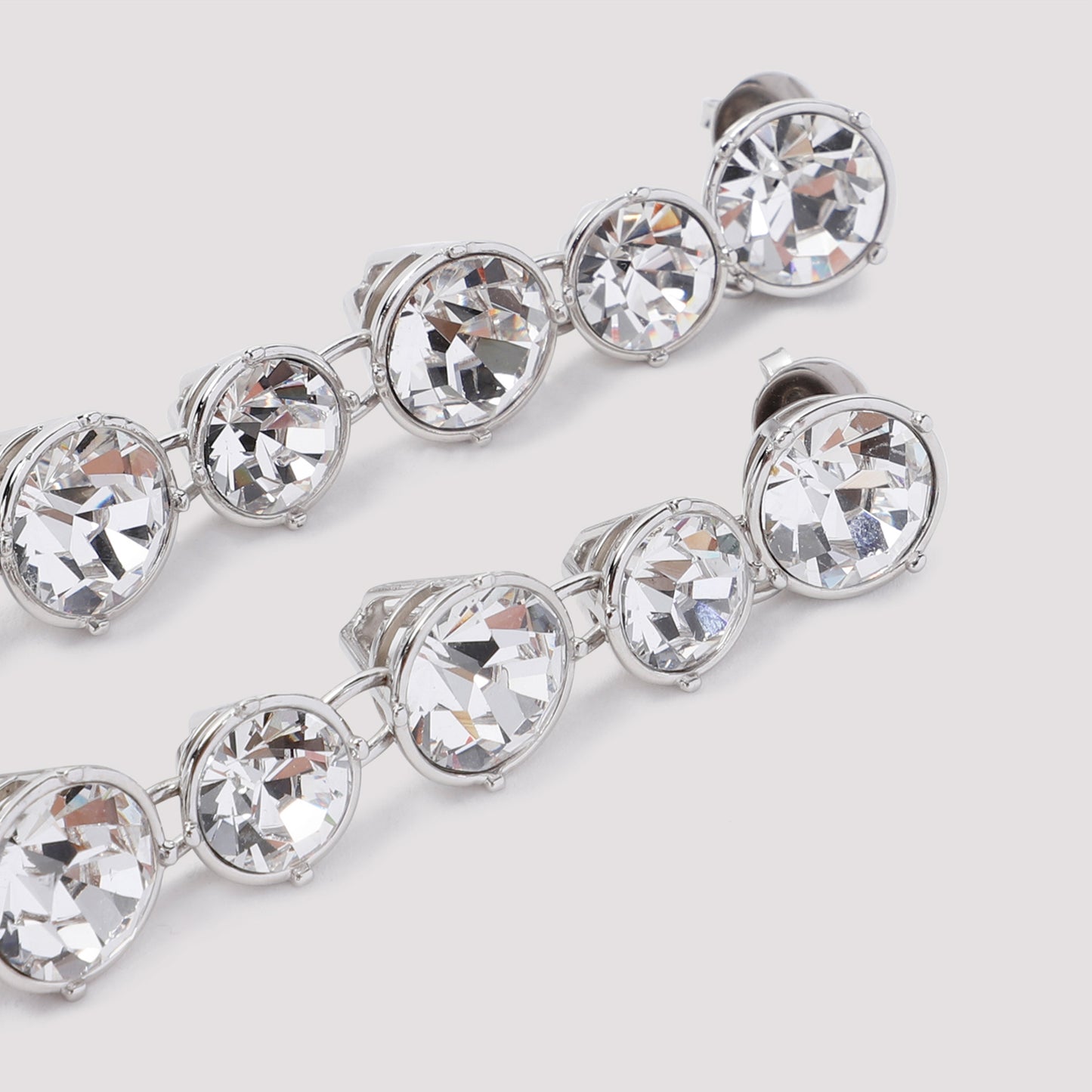Jean Paul Gaultier Long Diamond Earrings Women JEAN PAUL GAULTIER
