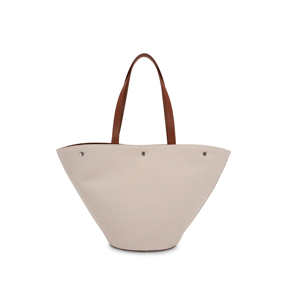 Saint Laurent Neutrals Tote Bags Women SAINT LAURENT