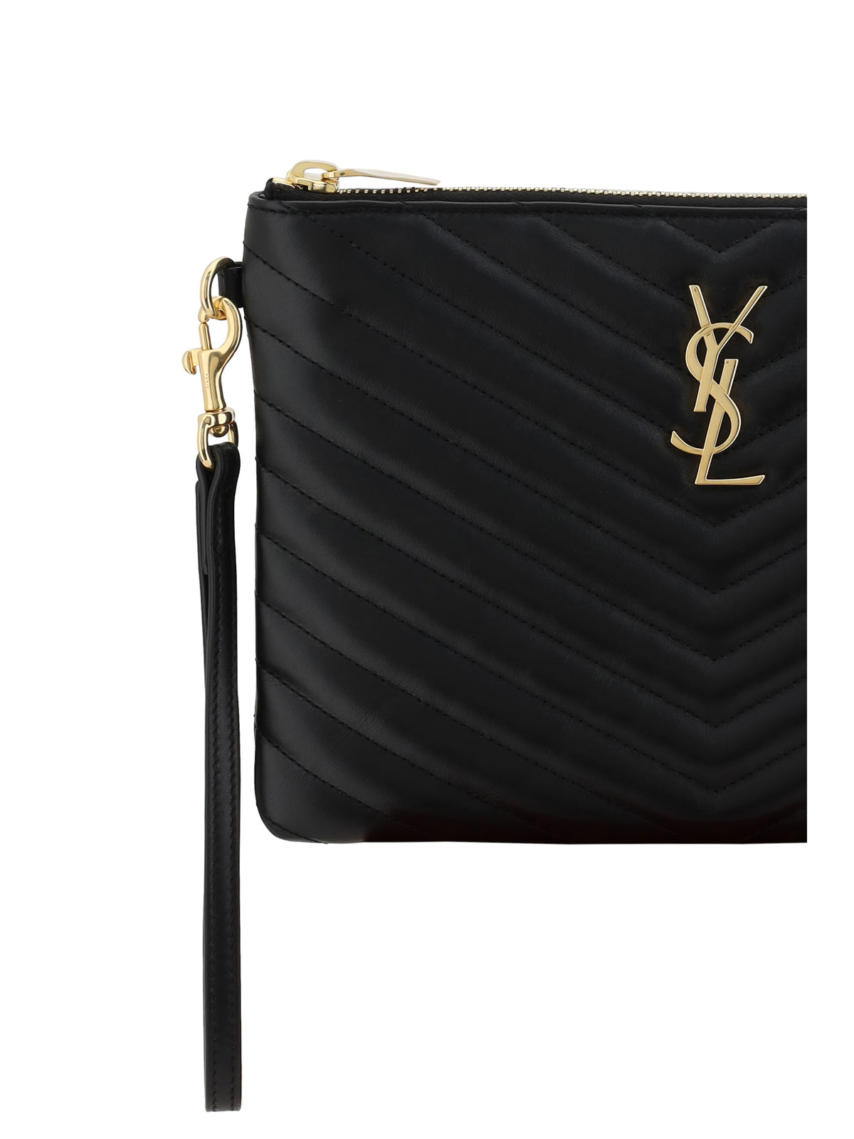 Saint Laurent Women Matelassé Clutch Bag SAINT LAURENT