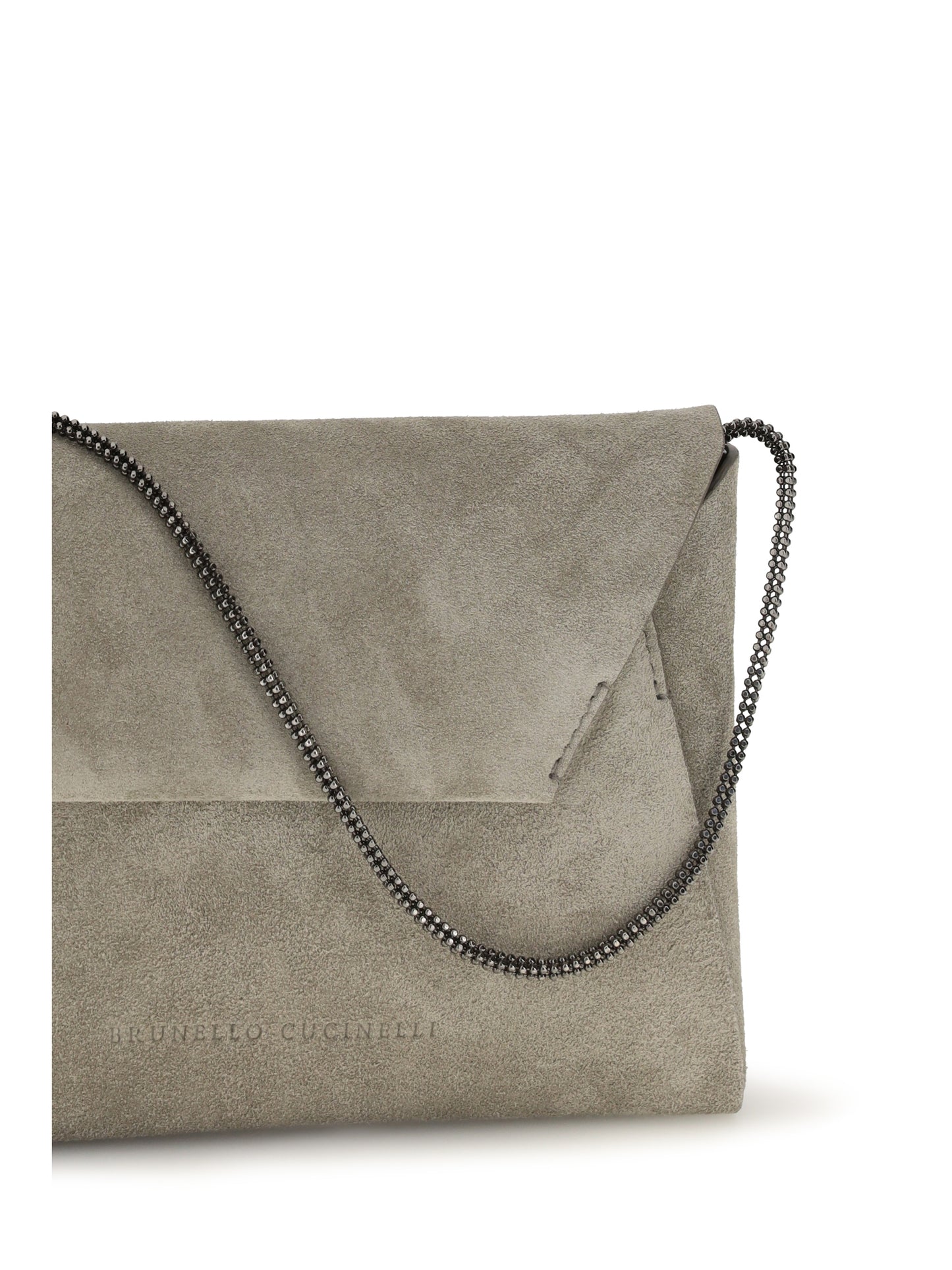 Brunello Cucinelli Women Bc Duo Suede Clutch Bag BRUNELLO CUCINELLI