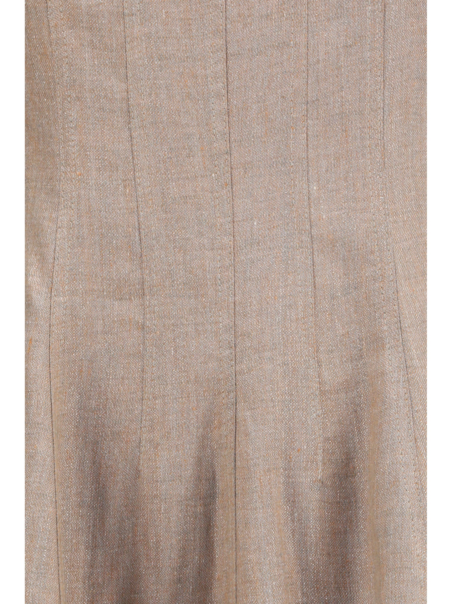 Brunello Cucinelli Women Sparkling Linen Twill Dress BRUNELLO CUCINELLI