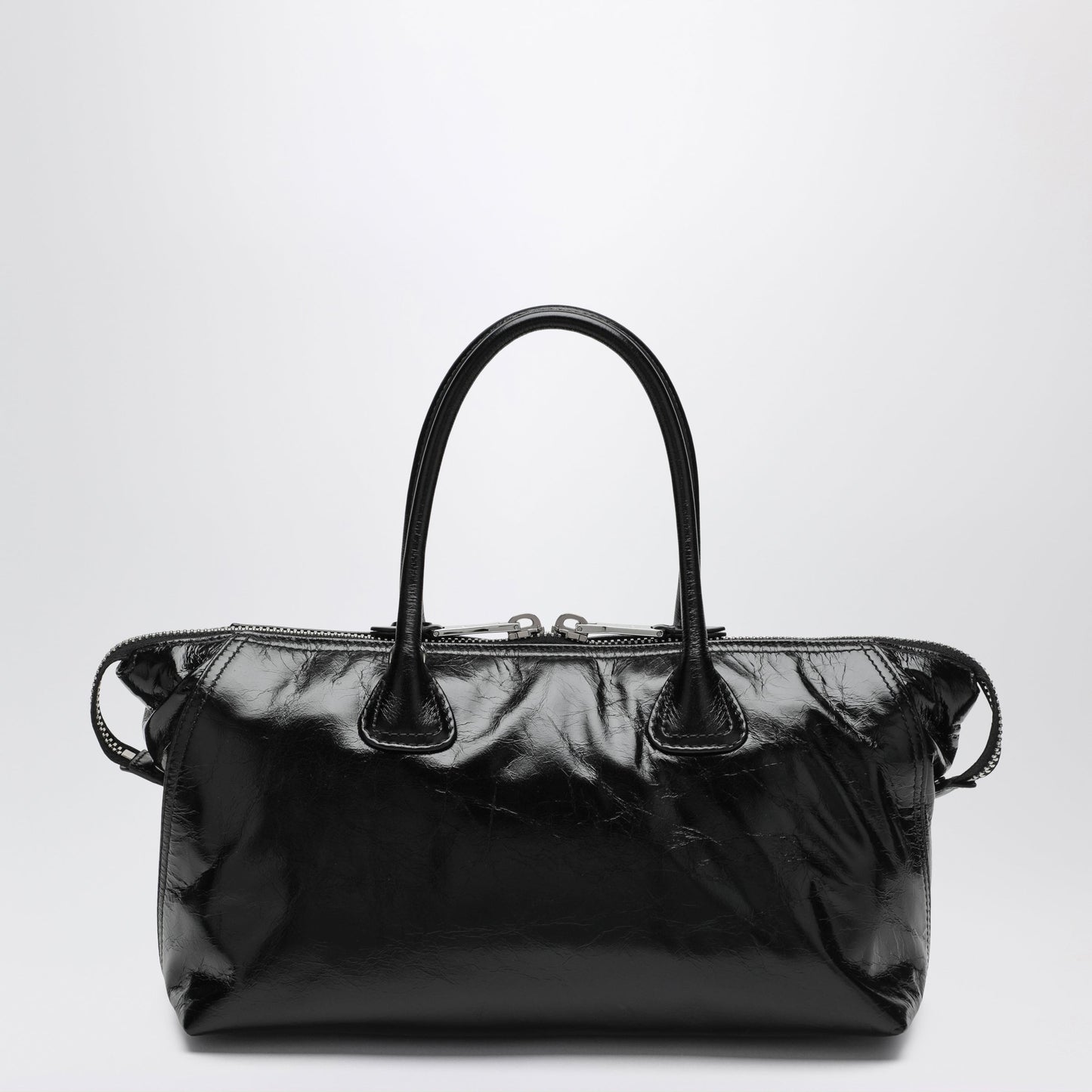 Miu Miu Black Glossy Leather Handbag Women MIU MIU