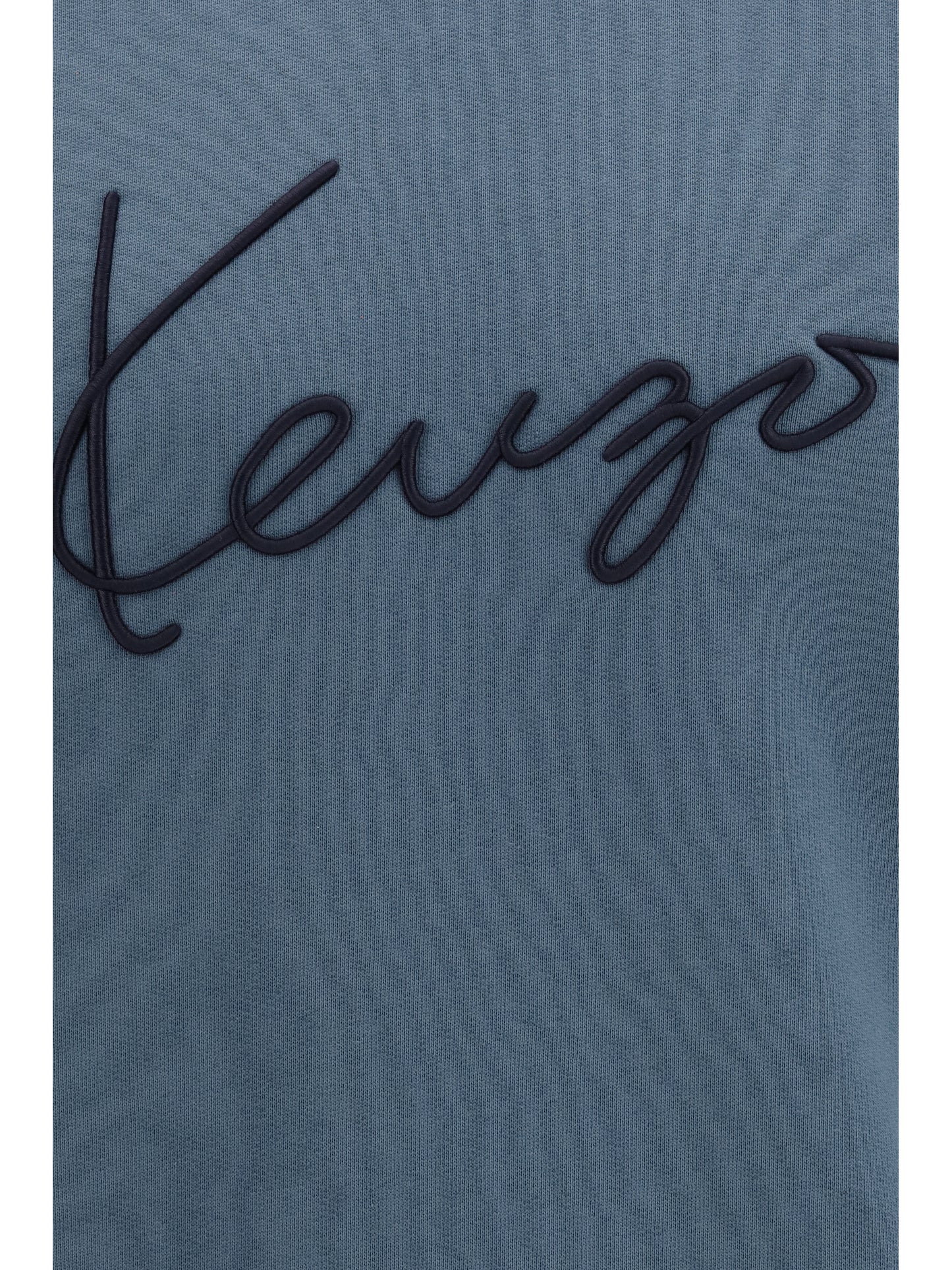 Kenzo Men Kenzo Signature Embroidered Cotton Sweatshirt KENZO
