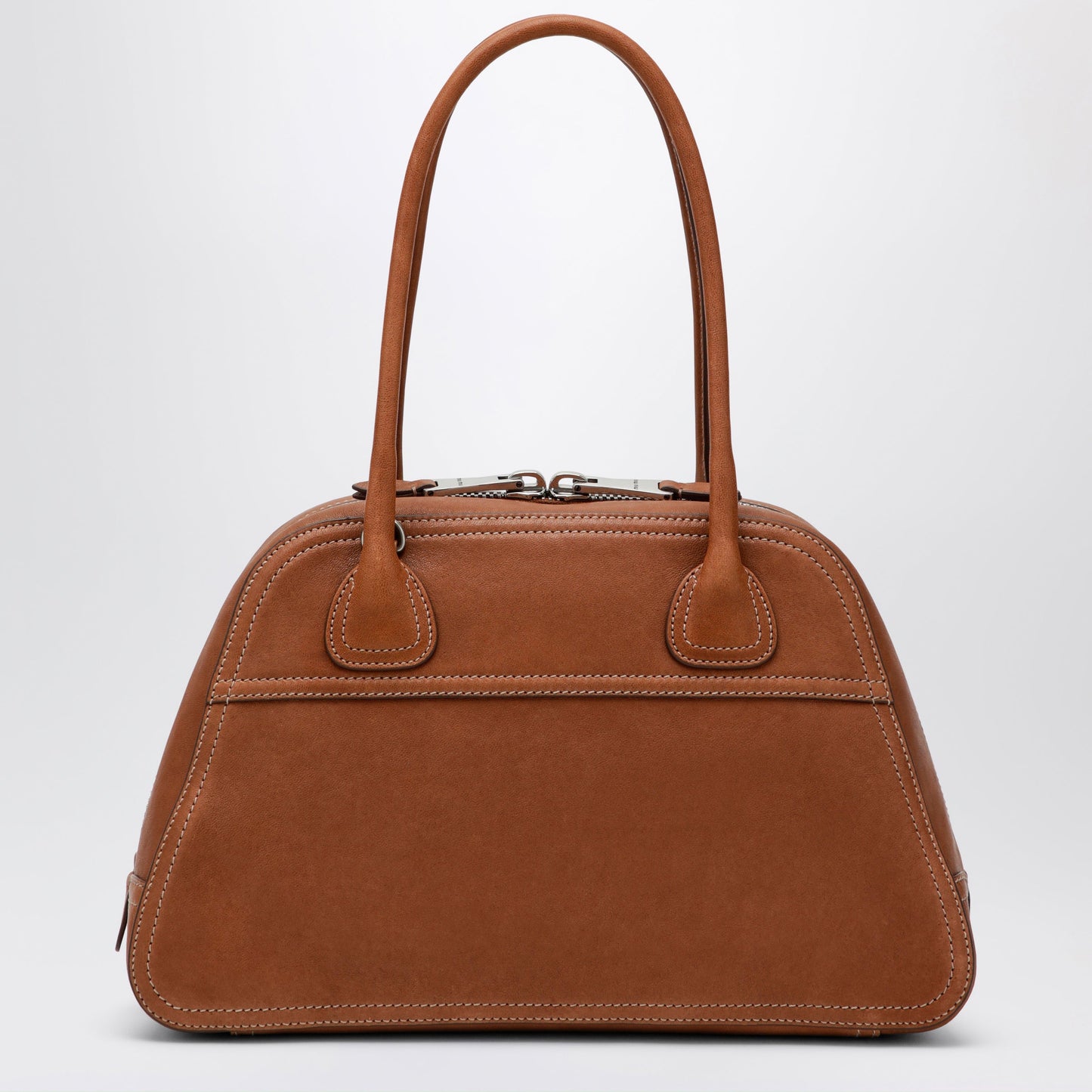 Miu Miu Vivant Nappa Leather Bowling Bag In Caramel Women MIU MIU