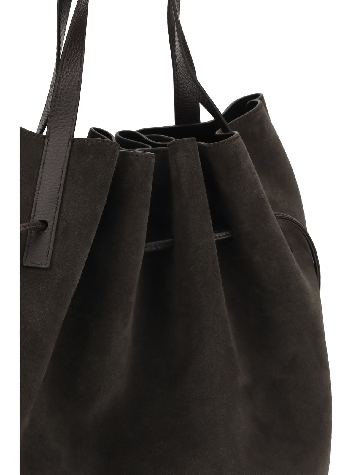 Yuzefi Women Scallop Suede Shoulder Bag YUZEFI