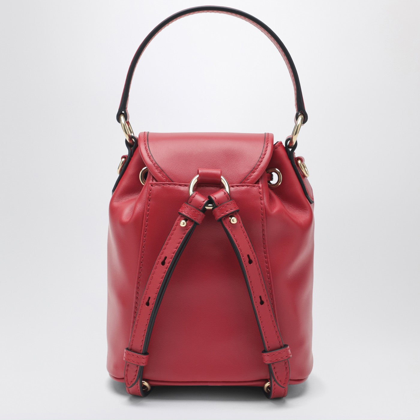 Miu Miu Small Red Leather Backpack Women MIU MIU