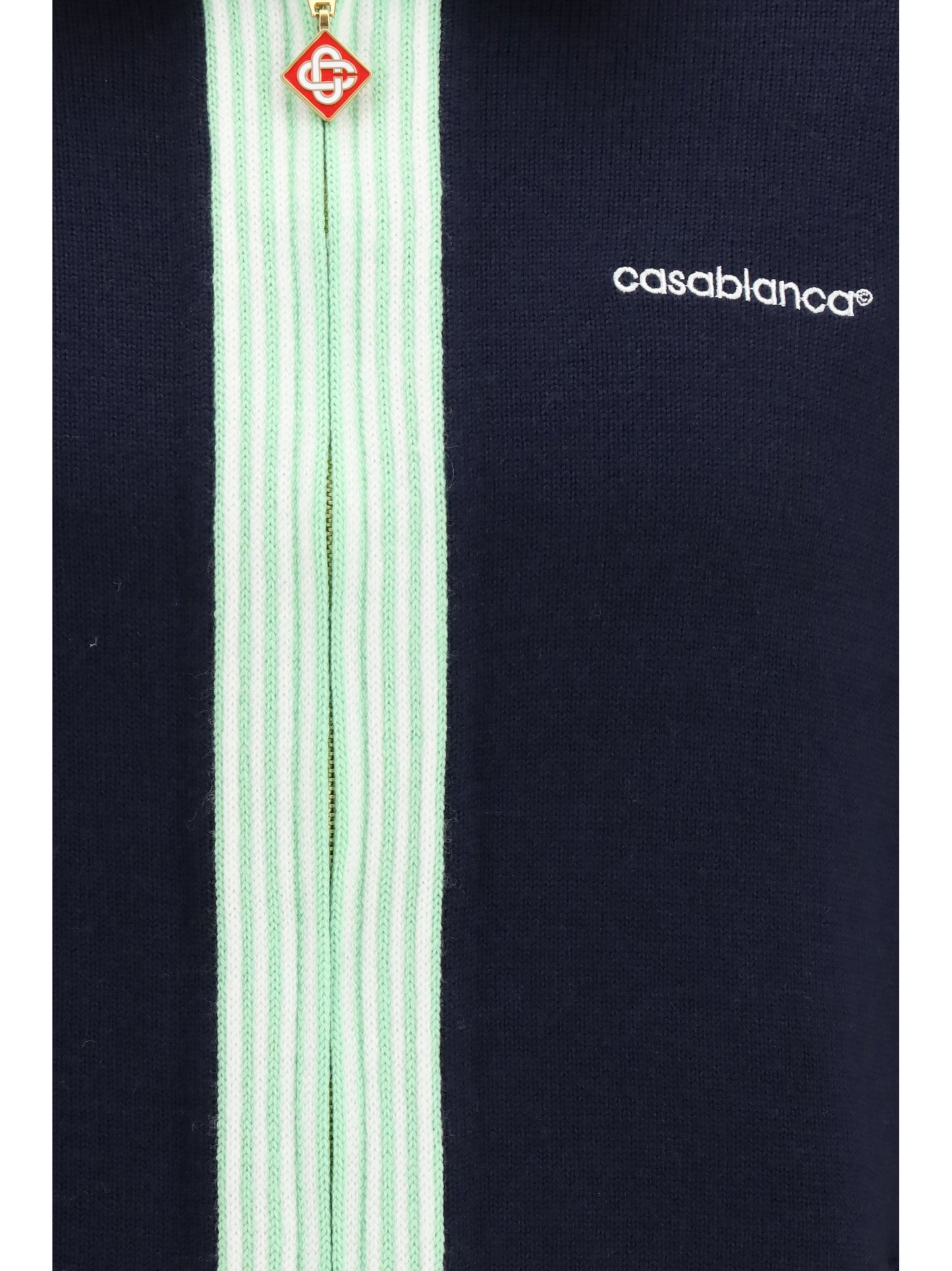 Casablanca Men Merino Wool Sports Jacket CASABLANCA