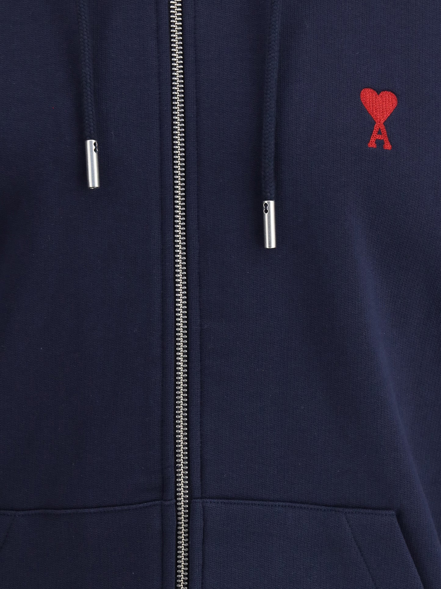 Ami Paris Men Logoed Hoodie AMI PARIS