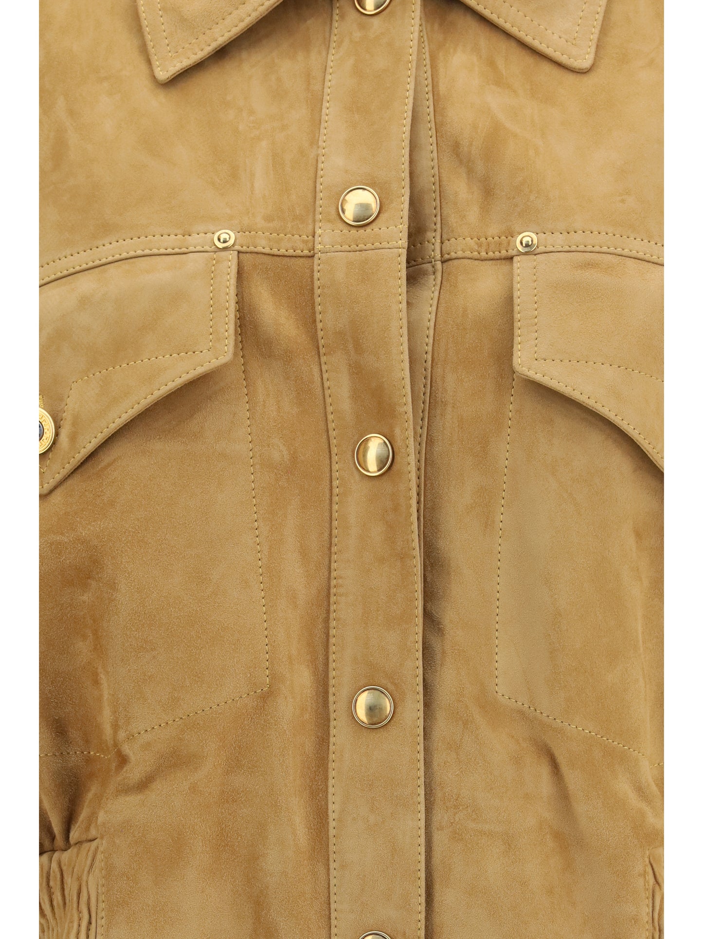 Versace Women Suede Blouson Jacket VERSACE