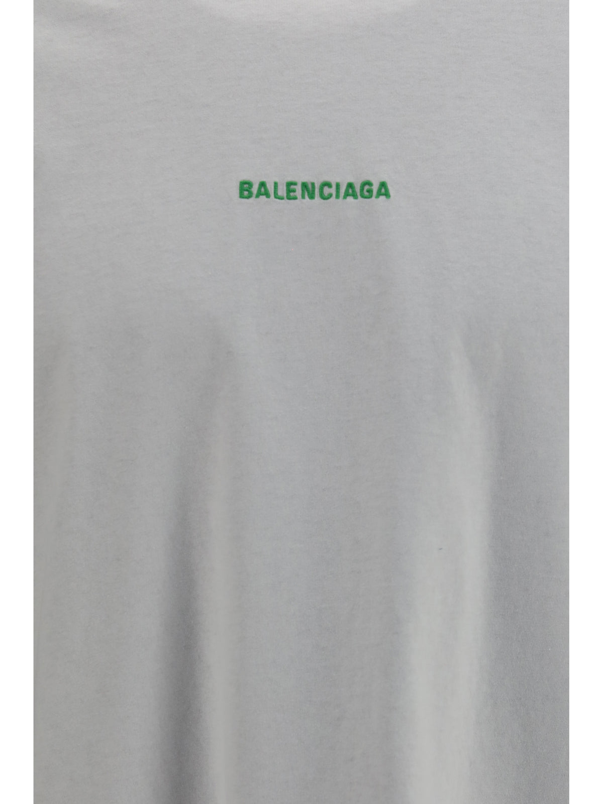 Balenciaga Men Double-Sleeve Cotton T-Shirt BALENCIAGA