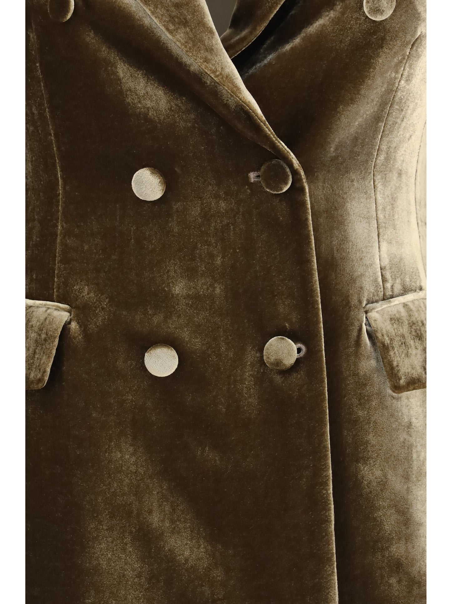 P.A.R.O.S.H. Women Velvet Double Breasted Blazer P.A.R.O.S.H.