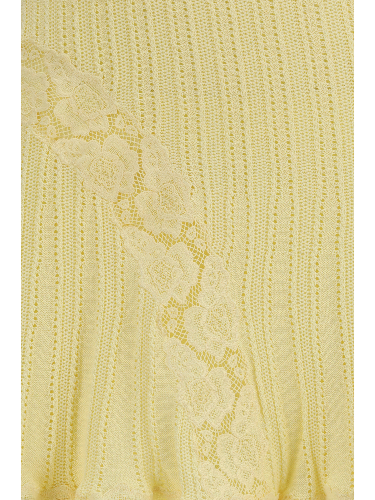 Self-Portrait Women Pointelle Knit Mini Skirt SELF-PORTRAIT