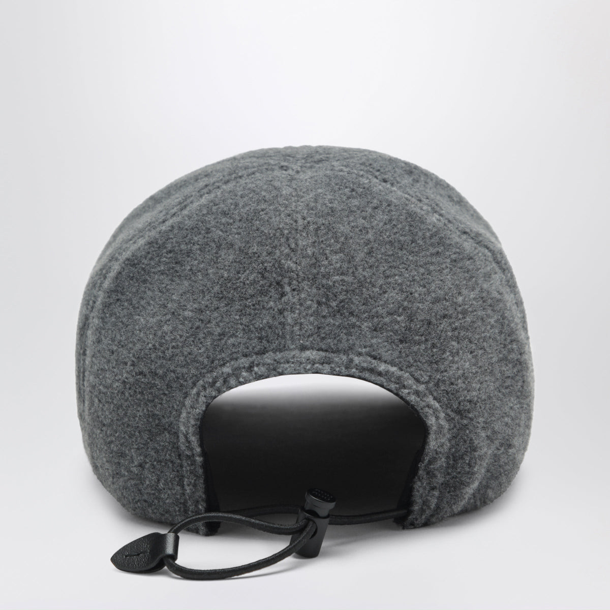 Miu Miu Gray Fleece Baseball Hat Women MIU MIU