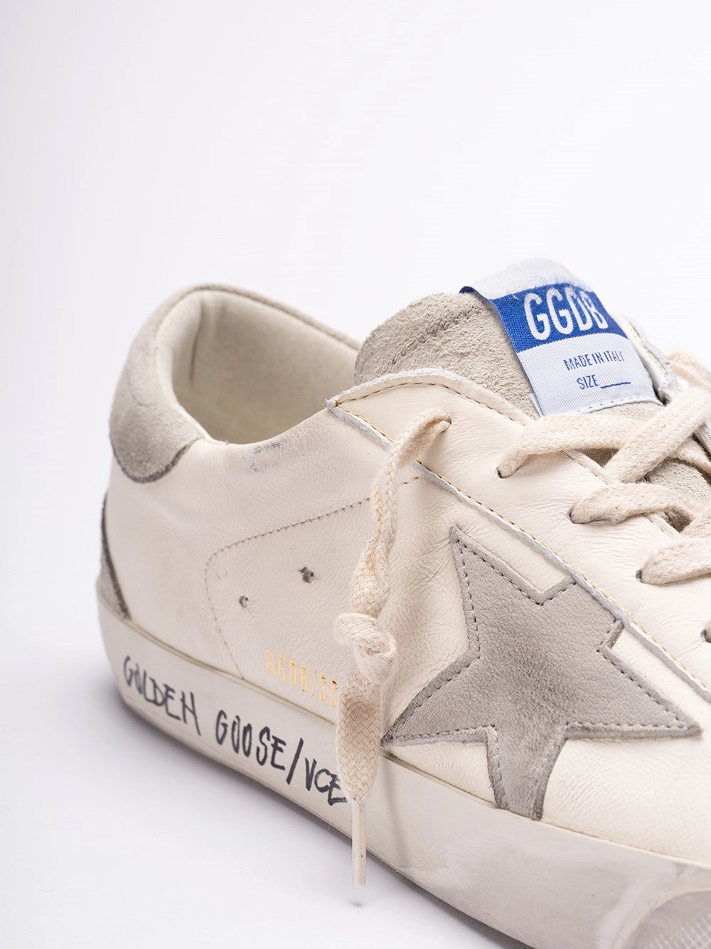 Golden Goose Men `Super-Star` Sneakers GOLDEN GOOSE