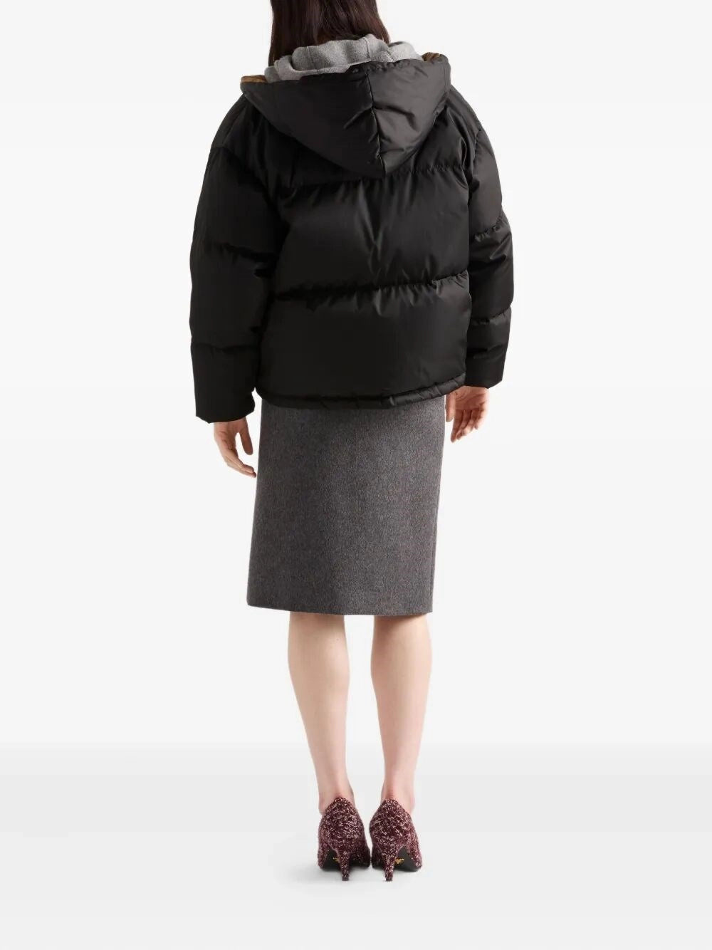 Prada Women Re-Nylon Down Jacket