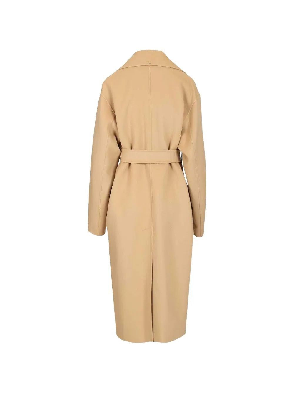 Sportmax Women Pure Wool Dressing Gown Coat SPORTMAX