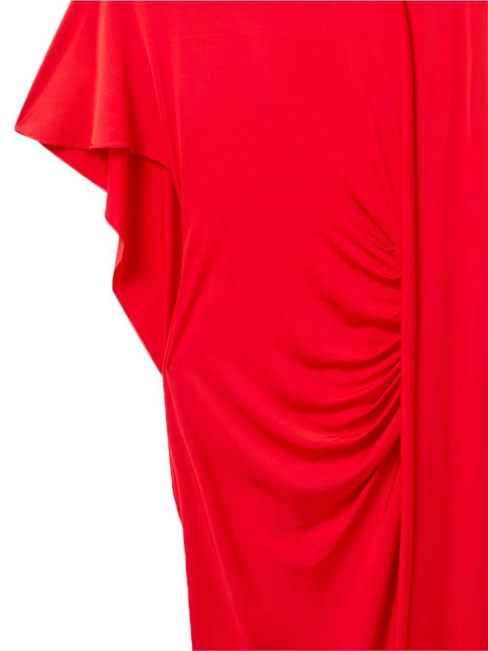 Stella Mccartney Women Asymmetrical Cape Maxi Dress STELLA MCCARTNEY