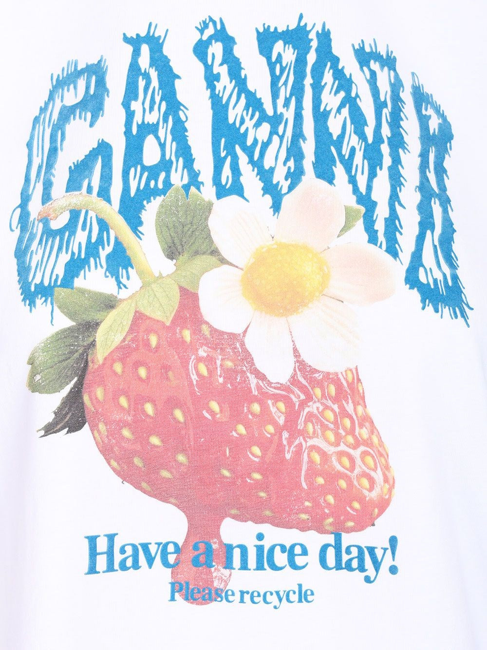 Ganni Women T-Shirt With Print GANNI