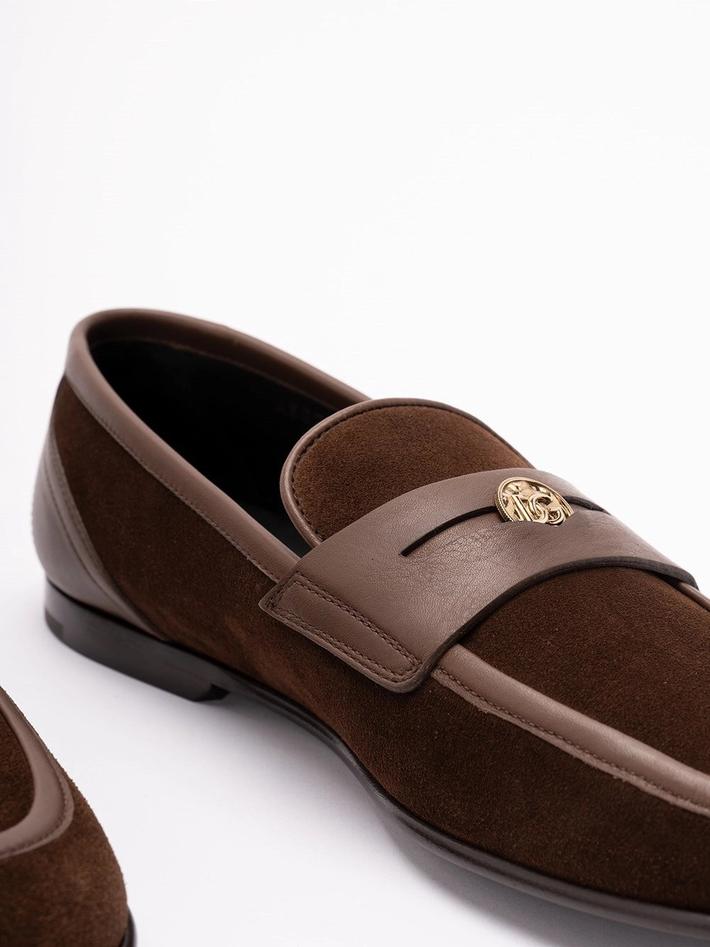 Dolce & Gabbana Men Suede Loafers DOLCE & GABBANA