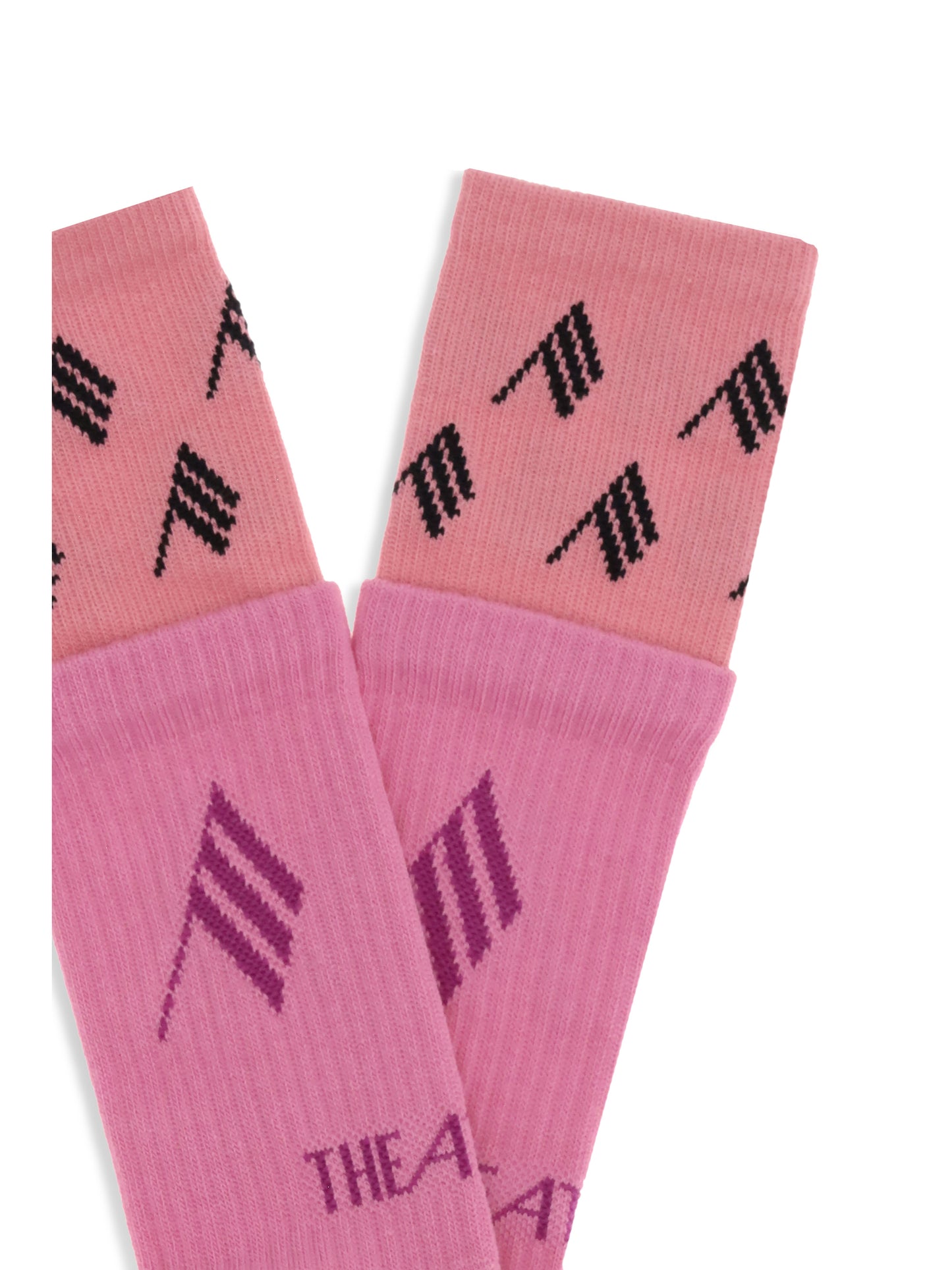 The Attico Women Logo Cotton Socks THE ATTICO