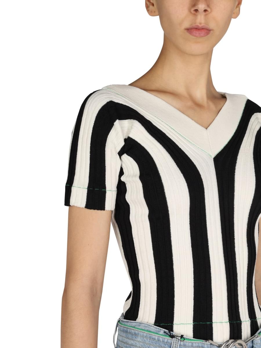 Bottega Veneta Women Striped Pattern Top BOTTEGA VENETA
