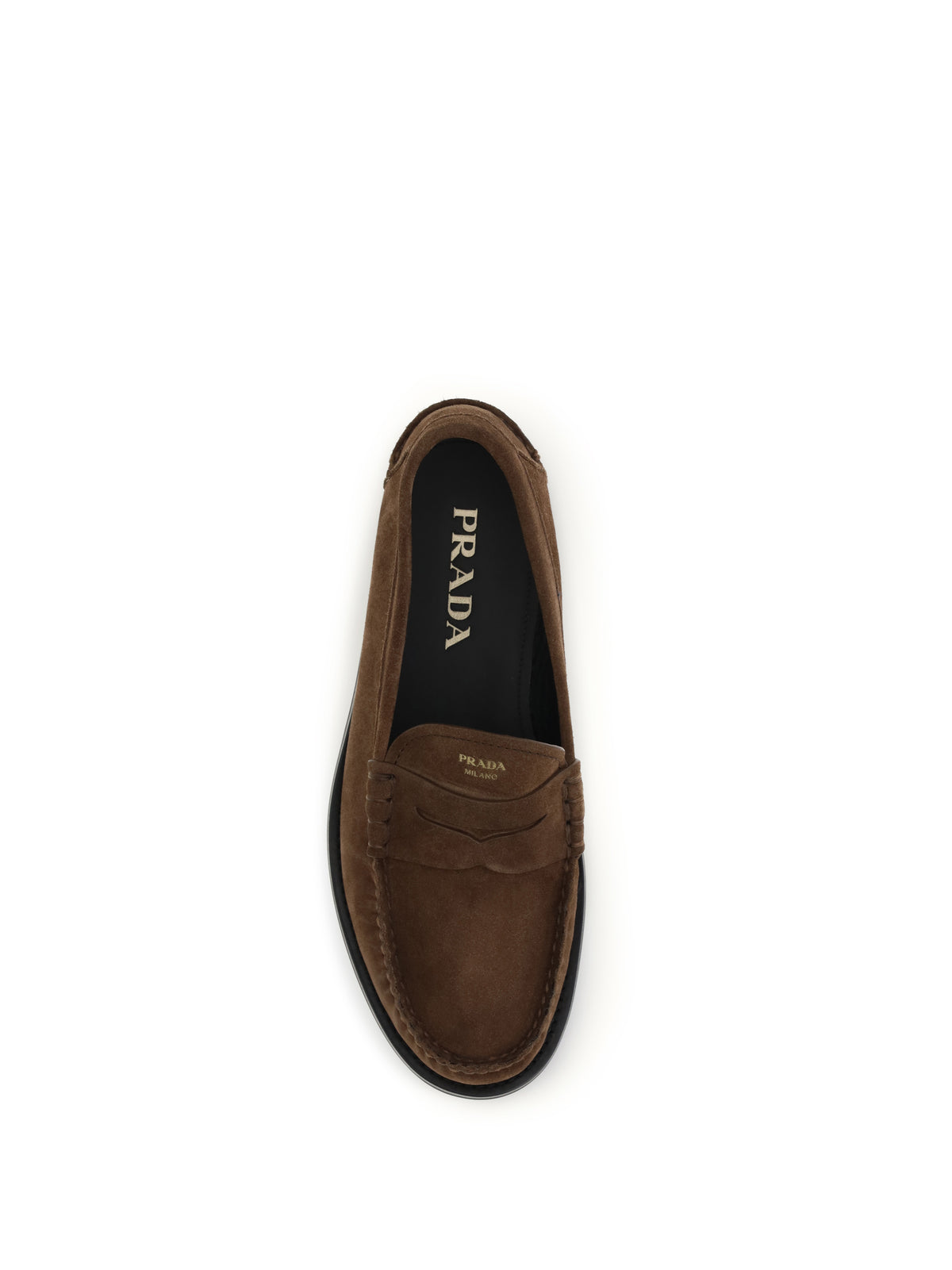 Prada Men Suede Loafers PRADA