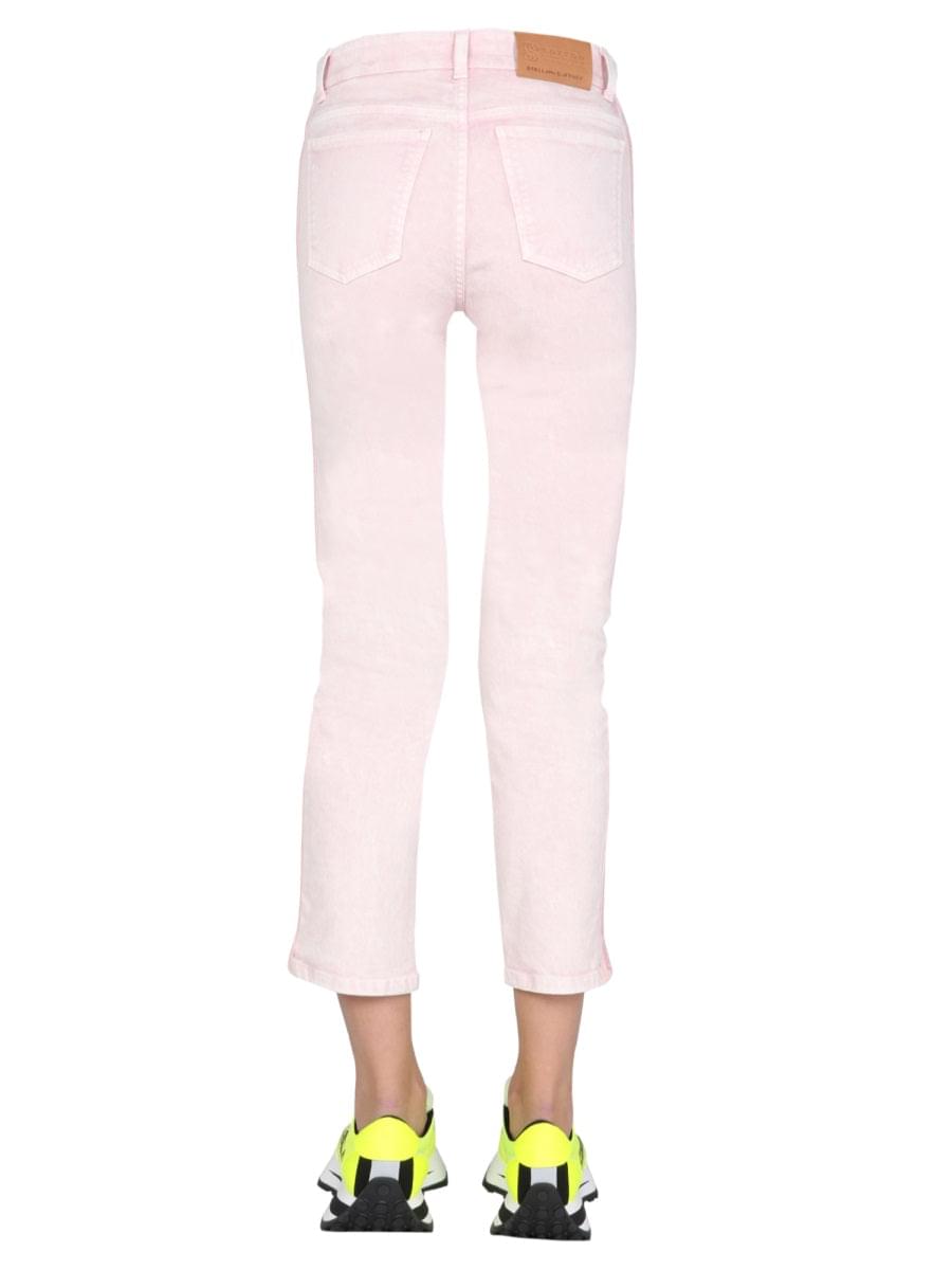 Stella Mccartney Women Jeans With Logo Bands STELLA MCCARTNEY