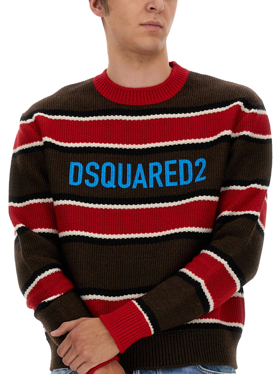Dsquared Men Jersey With Logo DSQUARED2