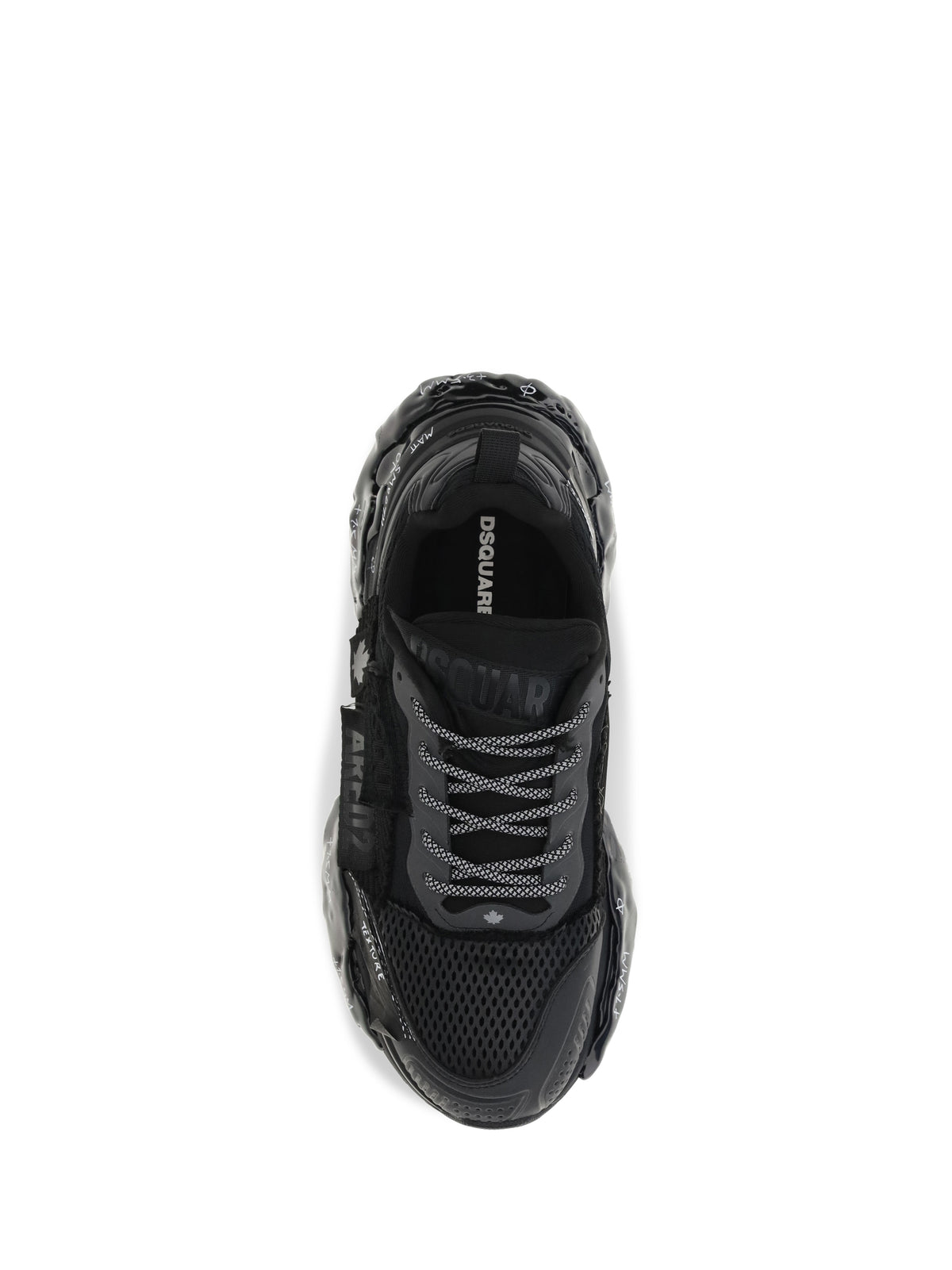 Dsquared2 Men Faster Sneakers With Mesh Inserts DSQUARED2