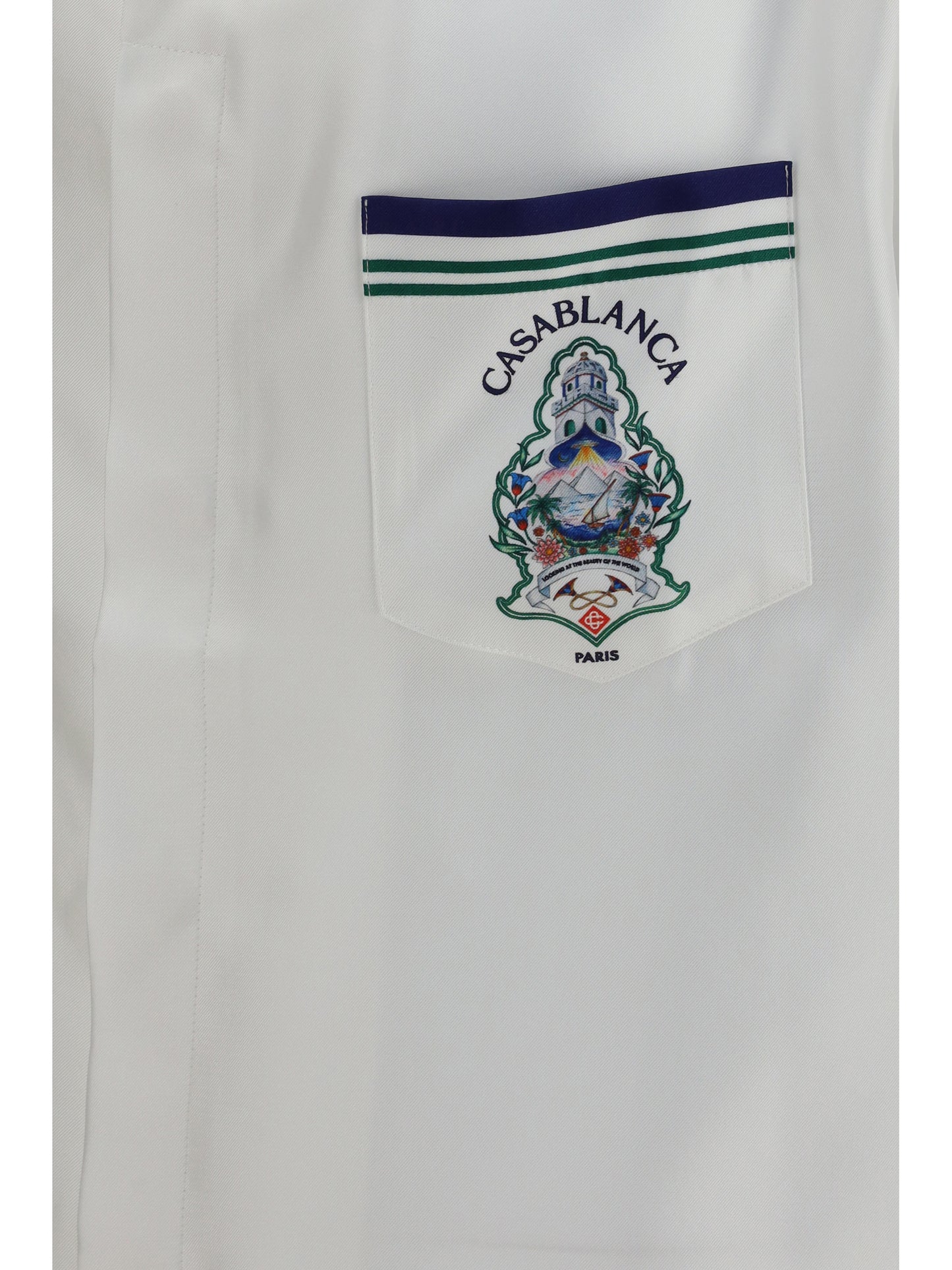 Casablanca Men Short-Sleeve Hotel Casablanca Crest Shirt CASABLANCA