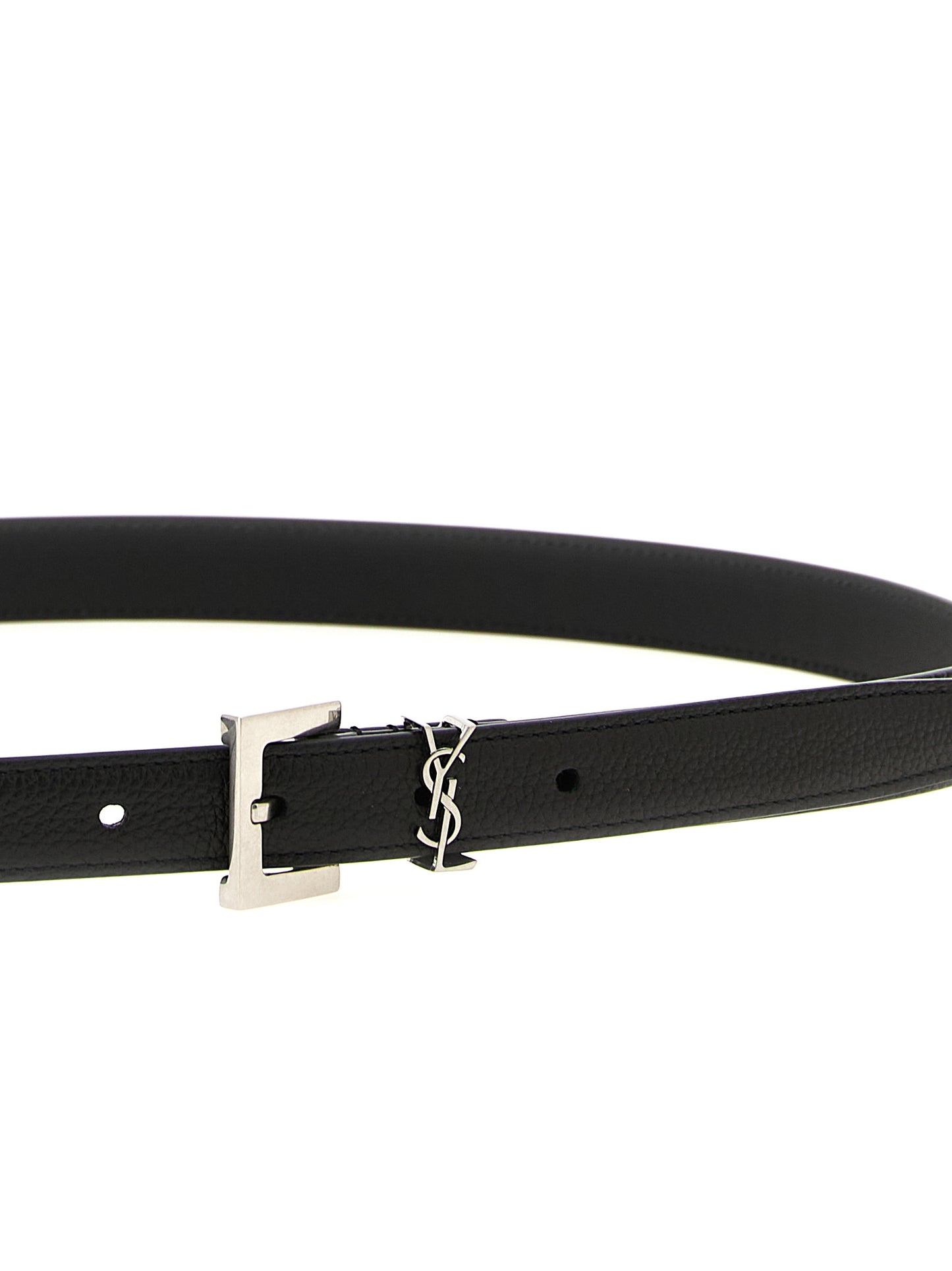 Saint Laurent Men 'Tiny Cassandre' Belt SAINT LAURENT