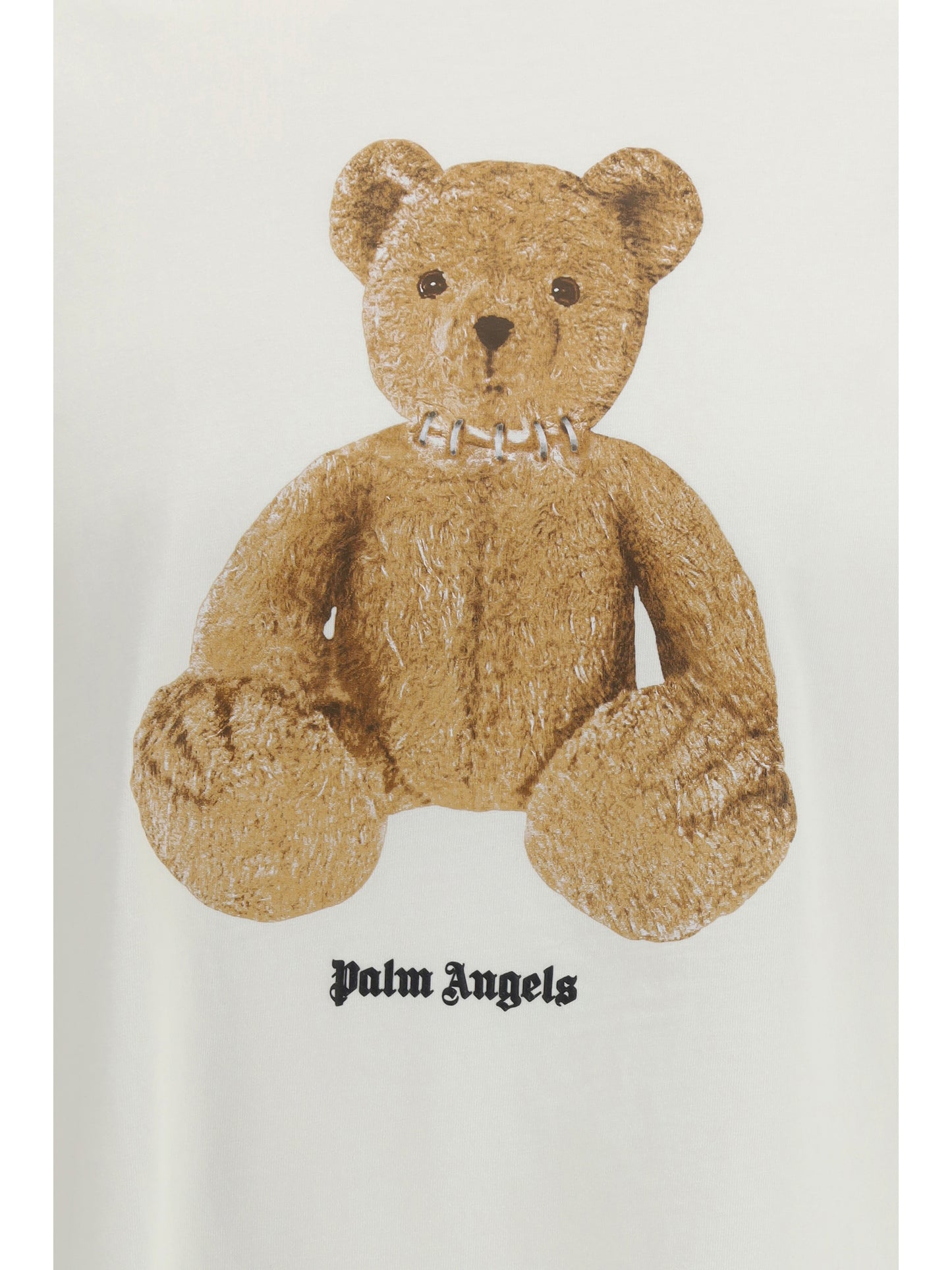 Palm Angels Men Bear Print T-Shirt PALM ANGELS