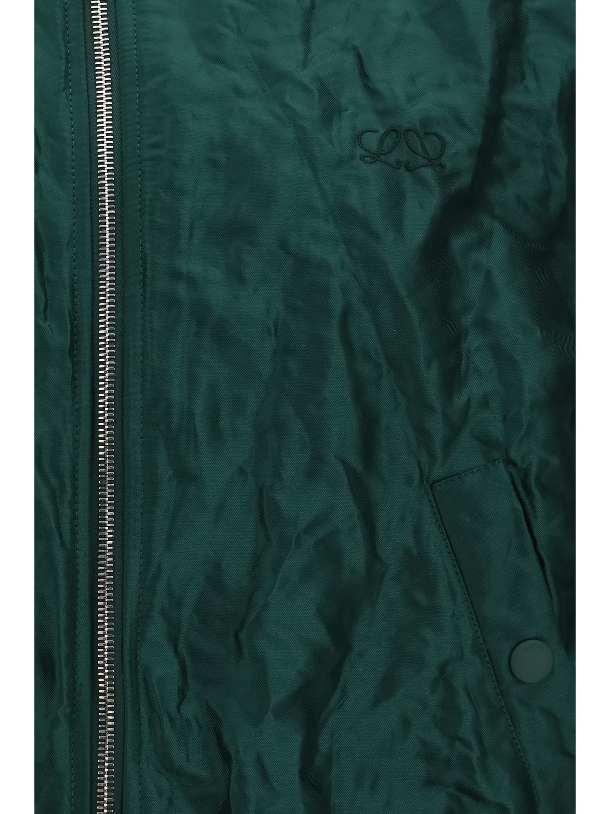 Loewe Women Technical Fabric Bomber Jacket LOEWE