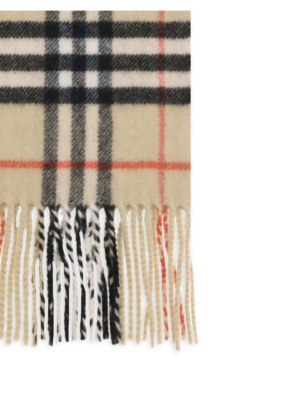 Burberry Men Thin Cashmere Check Scarf BURBERRY