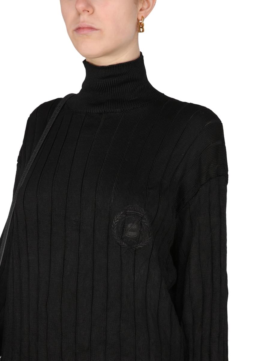 Balenciaga Women Oversized Turtleneck Pullover BALENCIAGA