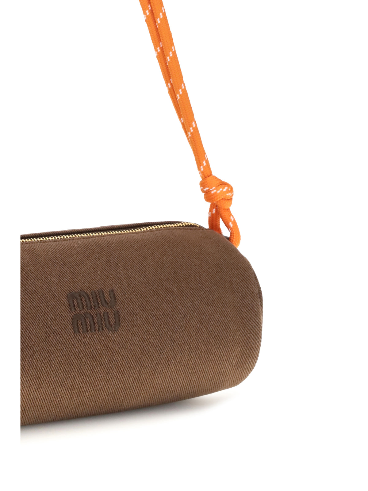 Miu Miu Women Embroidered Logo Shoulder Bag MIU MIU
