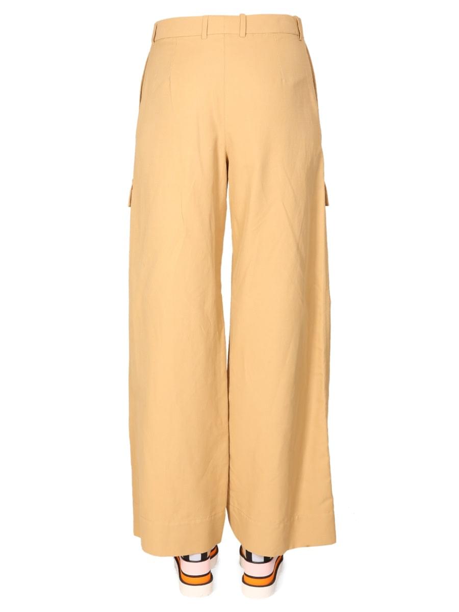 Stella Mccartney Women Wide Leg Cargo Pants STELLA MCCARTNEY