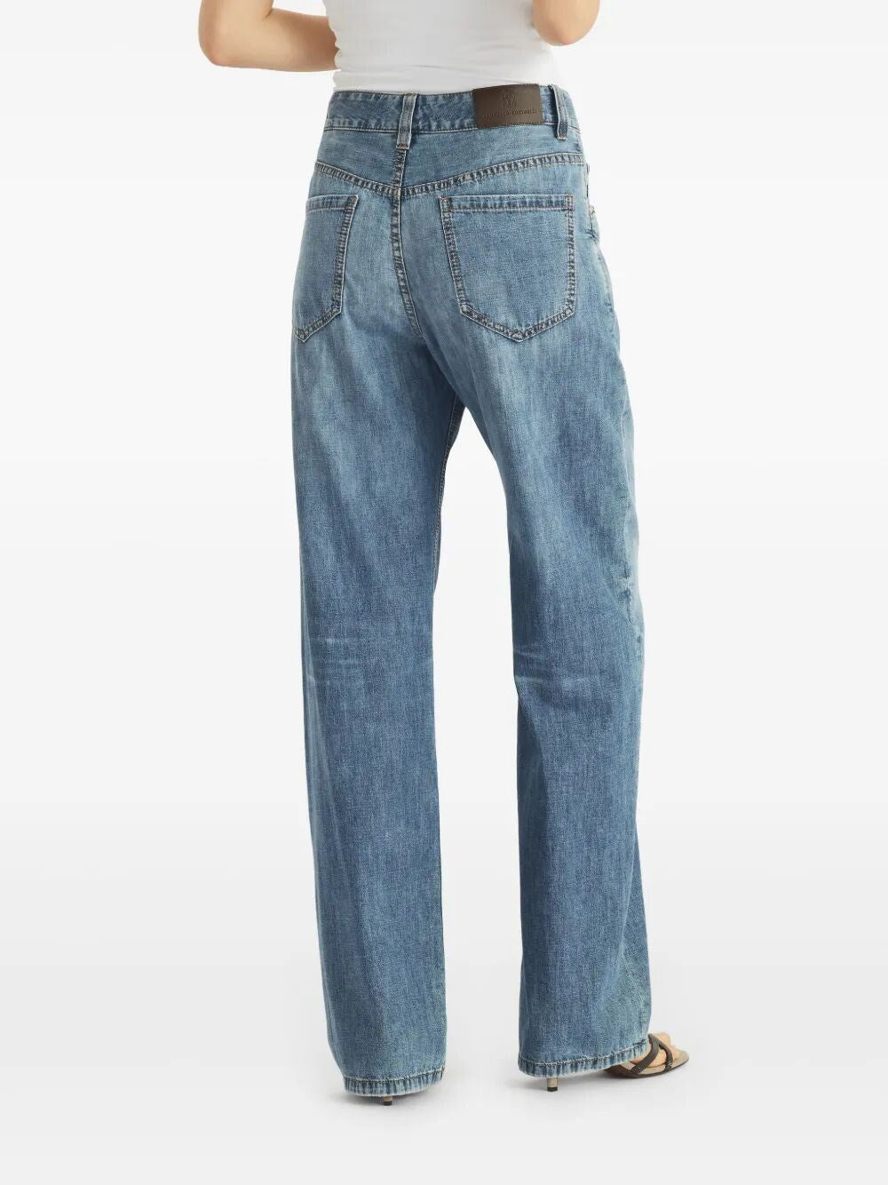 Brunello Cucinelli Women Denim Pants BRUNELLO CUCINELLI