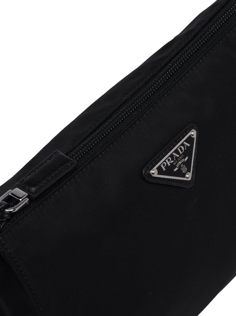 Prada Men Necessaire In Re-Nylon And Saffiano PRADA