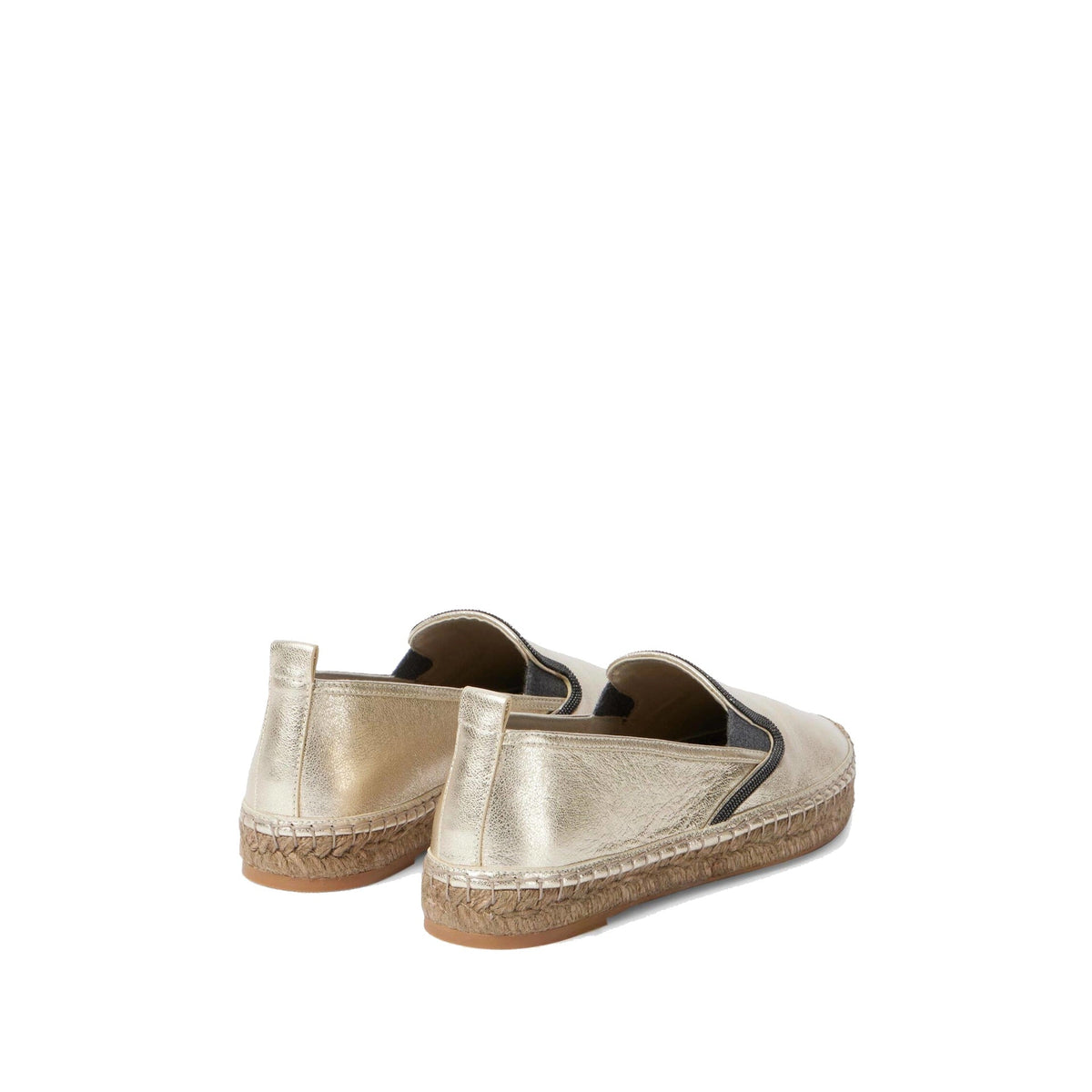 Brunello Cucinelli Leather Espadrilles Women BRUNELLO CUCINELLI