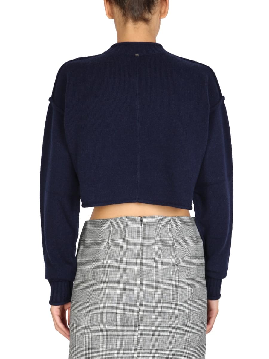 Max Mara Women Wool And Cashmere Crew Neck Sweater MAX MARA