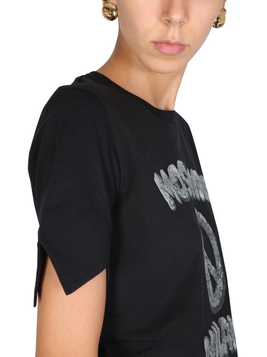 Moschino Women Flinstones Print T-Shirt MOSCHINO