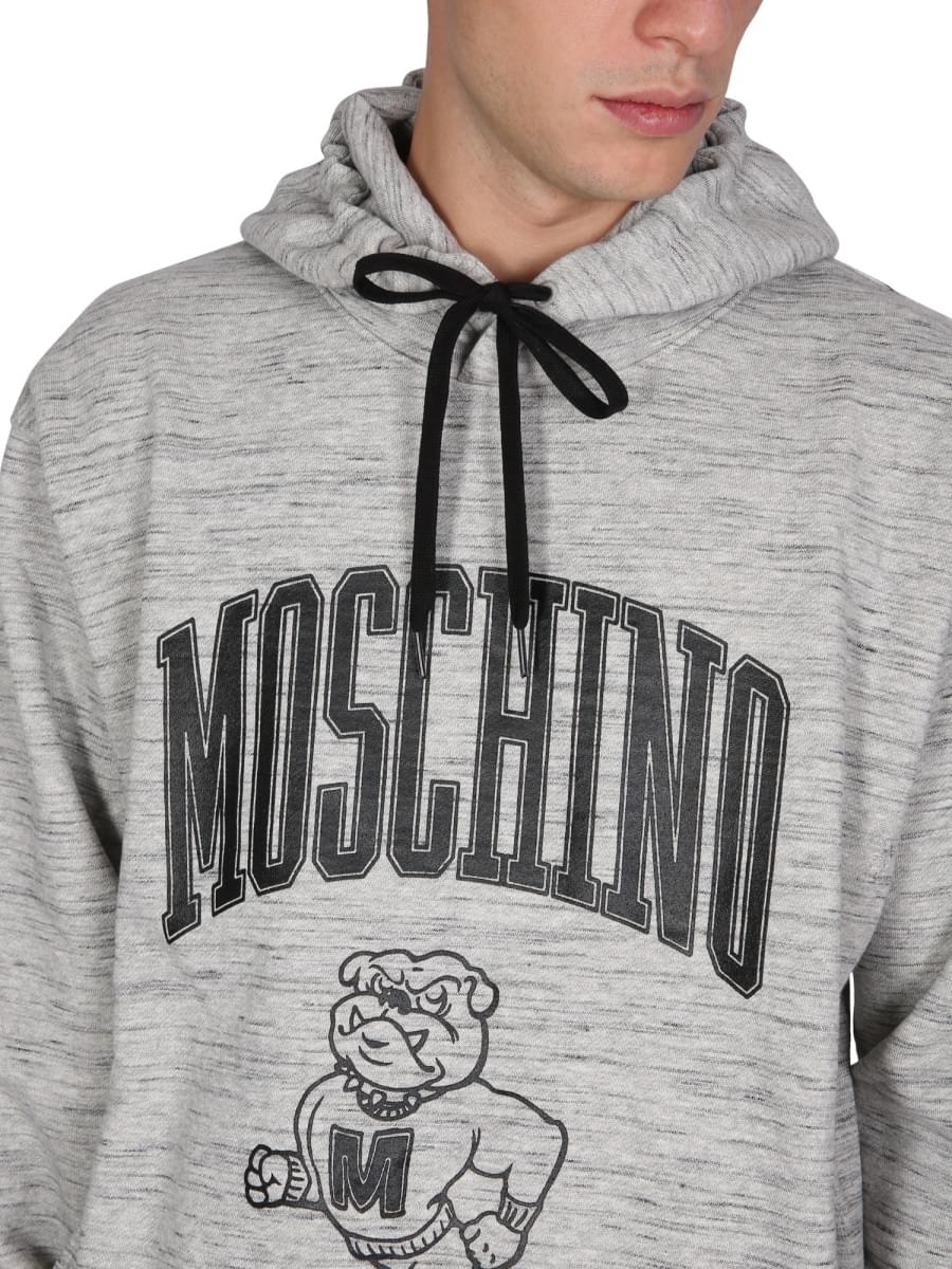 Moschino Men Sweatshirt With Logo Print MOSCHINO