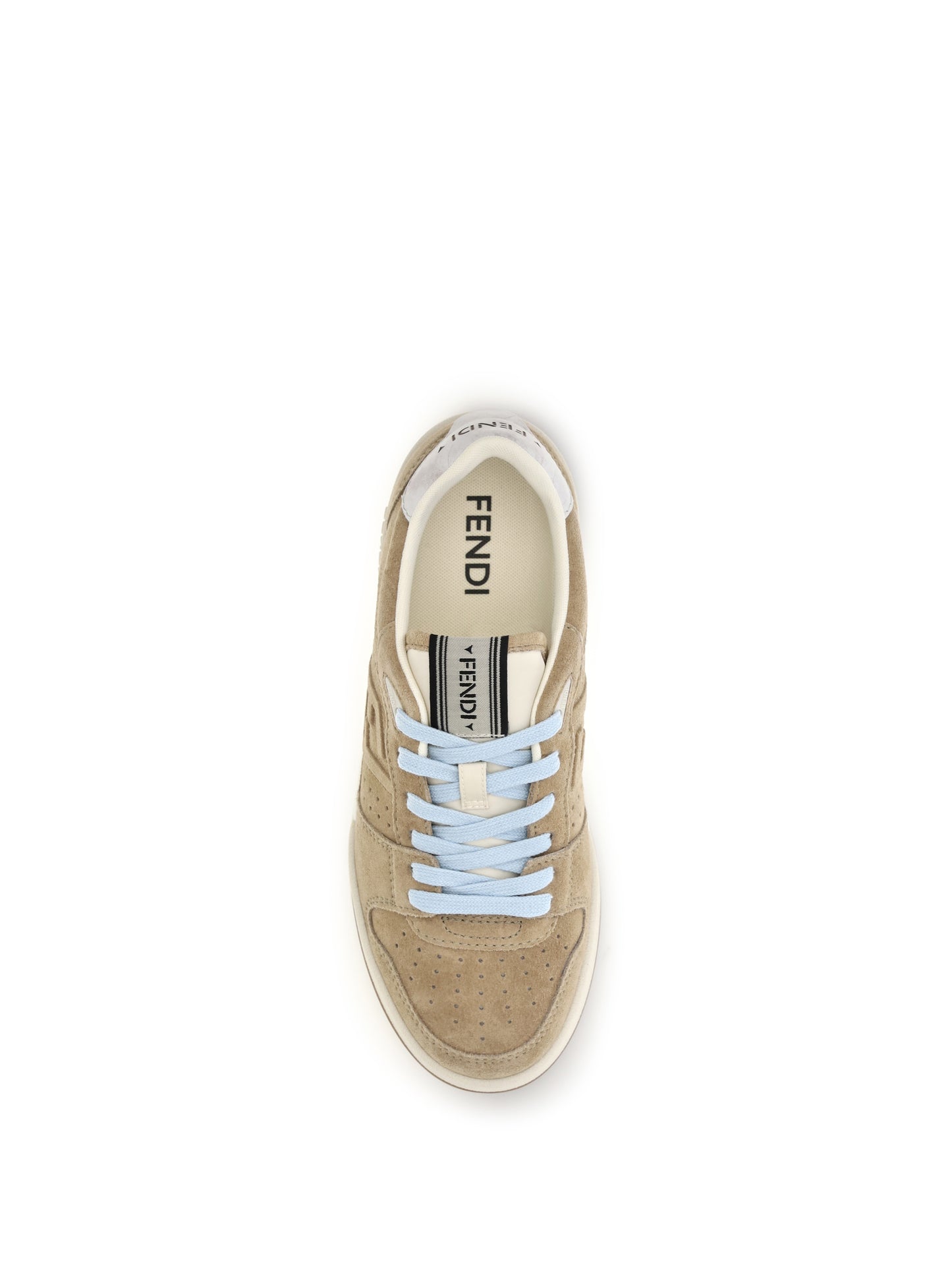 Fendi Men Match Suede Sneakers FENDI