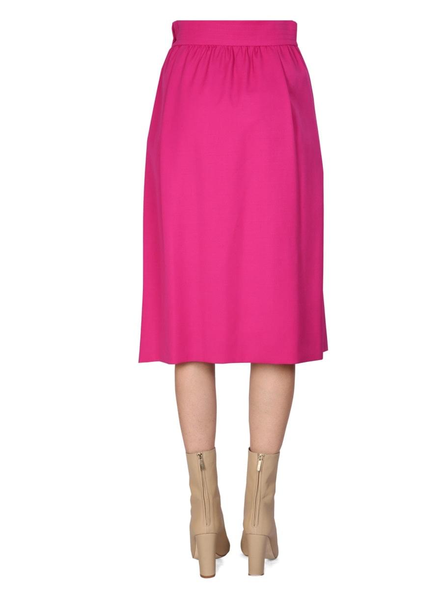 Moschino Women Flared Midi Skirt MOSCHINO
