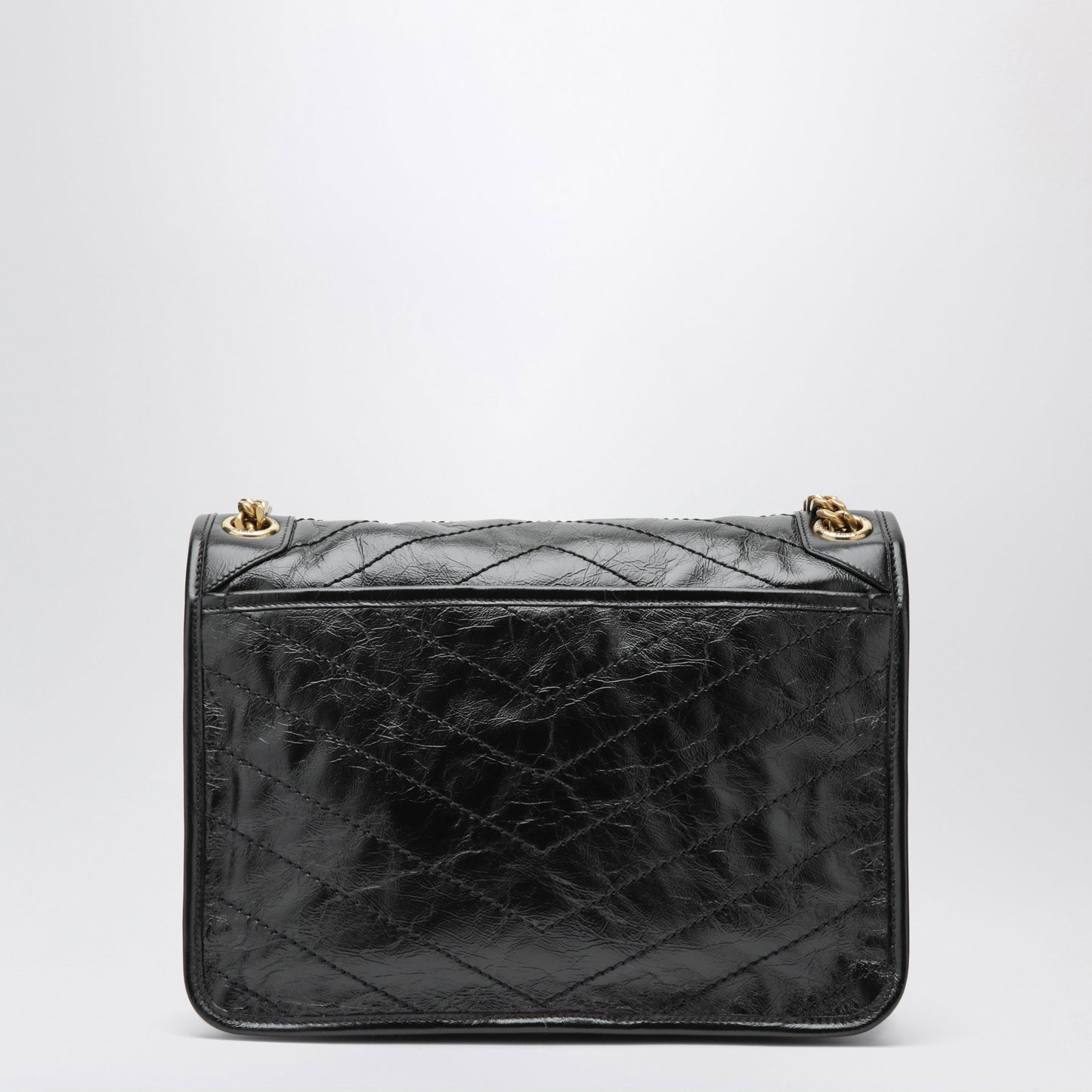 Saint Laurent Niki Medium Vintage Leather Bag In Black Women SAINT LAURENT