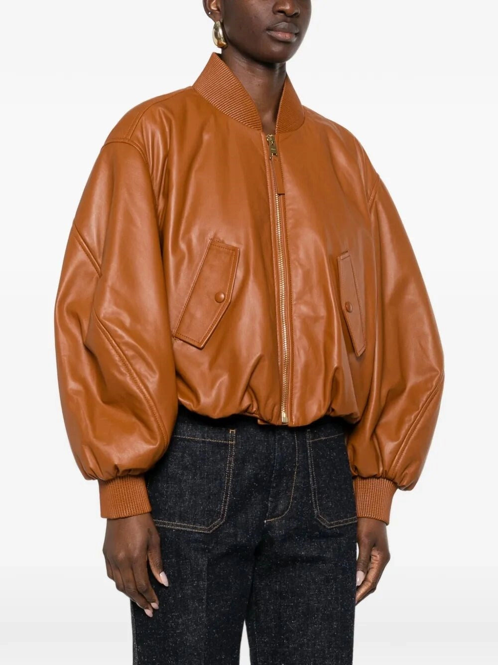 Givenchy Women Cropped Cocoon Bomber GIVENCHY